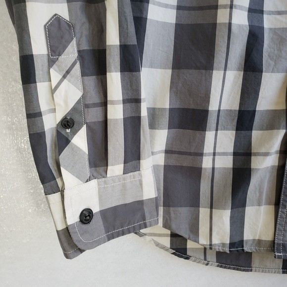 American Eagle Outfitters Mens Shirt Button Up  Long Sleeve Size M Multicolor - Picture 3 of 12